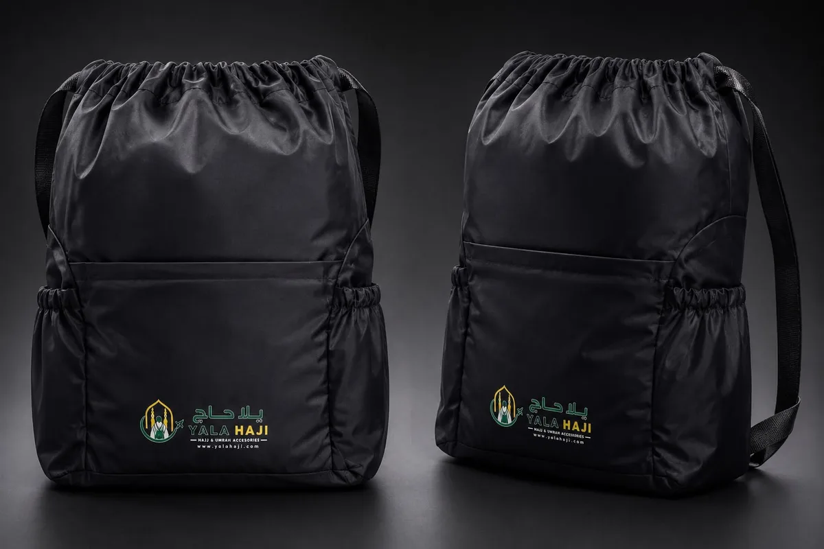 Premium Waterproof Multi-Purpose Drawstring Bag with Shoulder Strap
